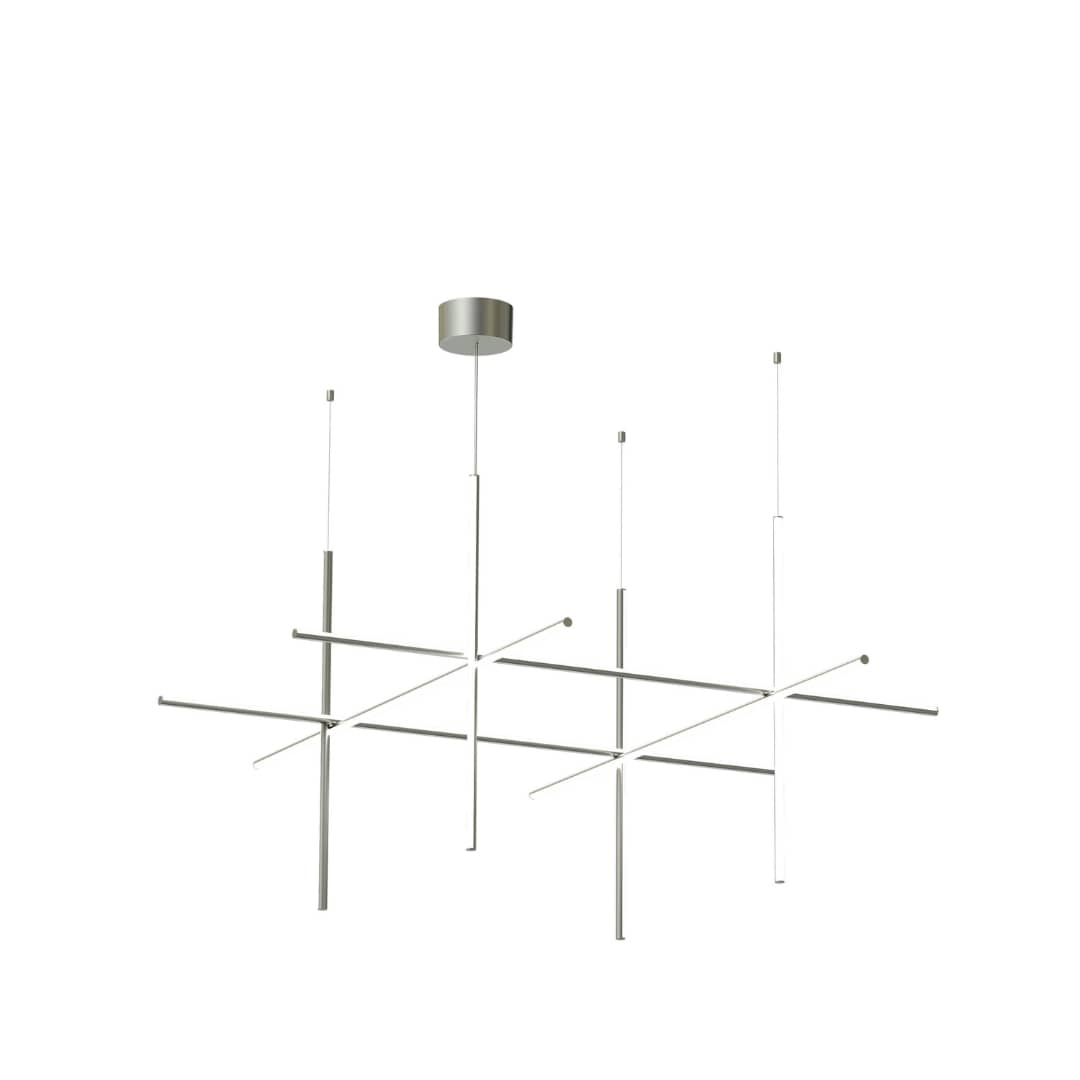 Coordinates Pendel 4 Argent     fra Flos