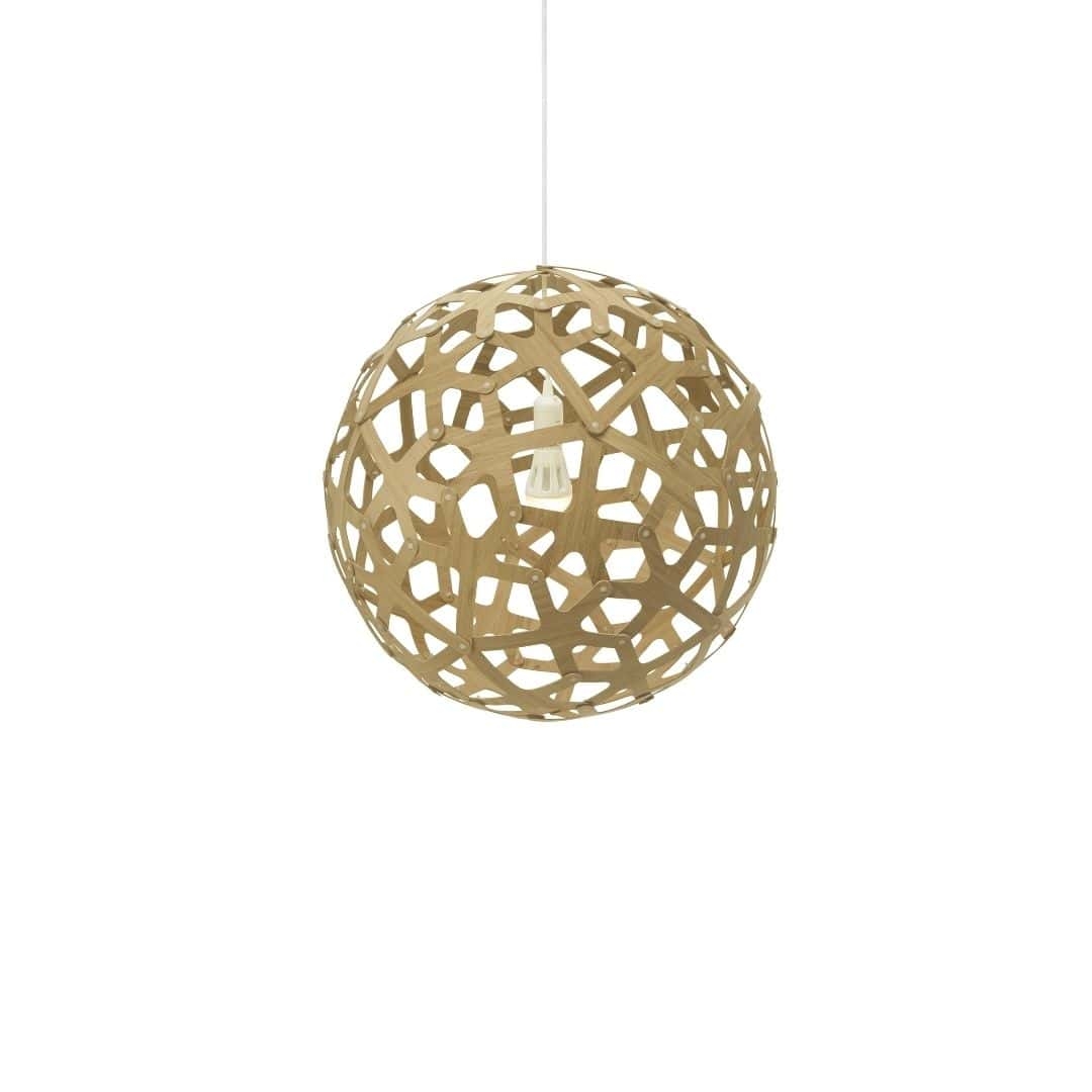 Coral ø40 Pendel Bamboo     fra David Trubridge