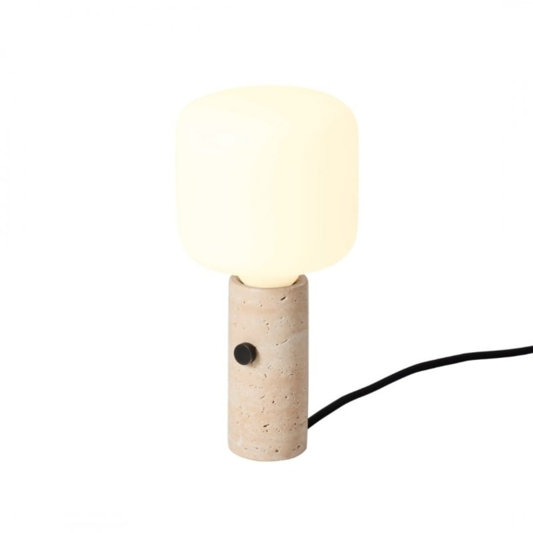 Core Pendel Bord Creme Travertine fra Made By Hand