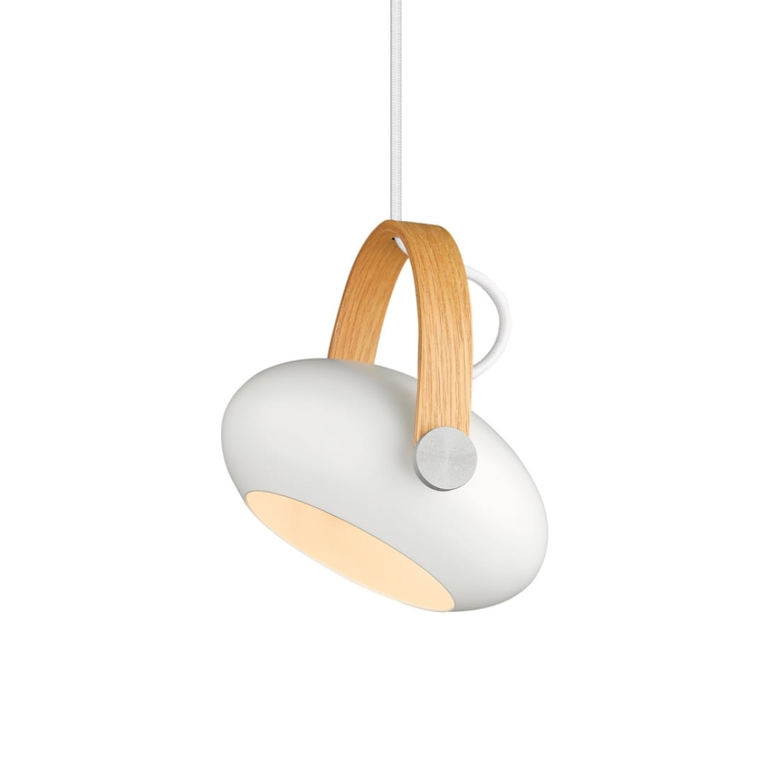Dc Pendel ø18 Hvid     fra Halo Design