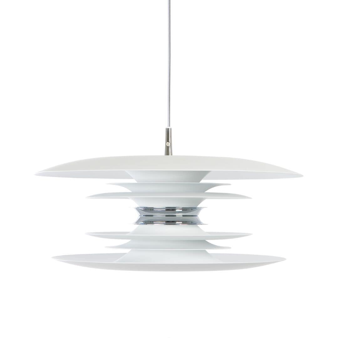 Diablo ø50 Pendel Hvid Led     fra Belid