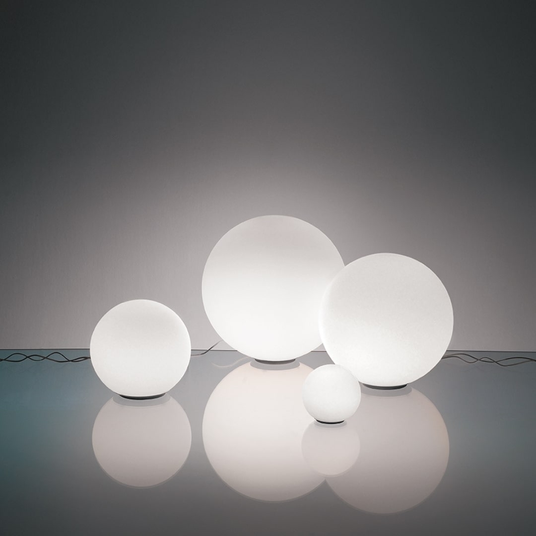 Dioscuri Bordlampe Hvid ø35     fra Artemide