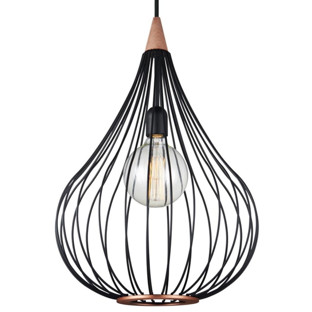 Drops Pendel ø38 Sort     fra Halo Design