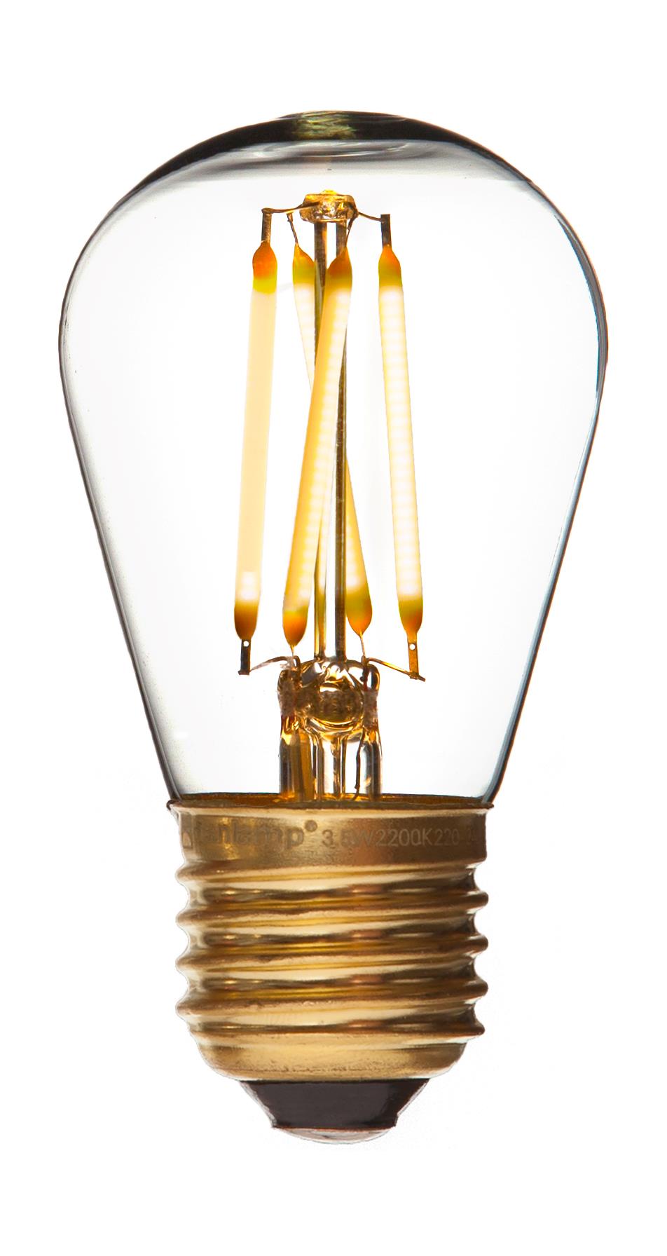 E27   2,5w Led Mini Edison fra Danlamp