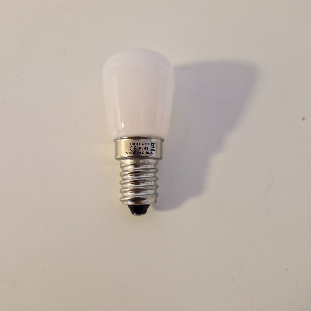 E3 E14 Parfumepære 2w Led   Gn fra Duralamp