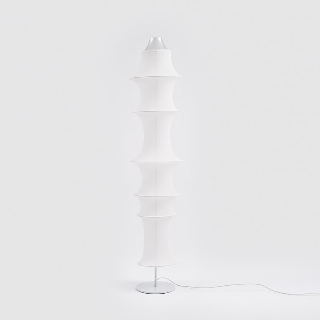 Falkland Gulvlampe Hvid     fra Artemide