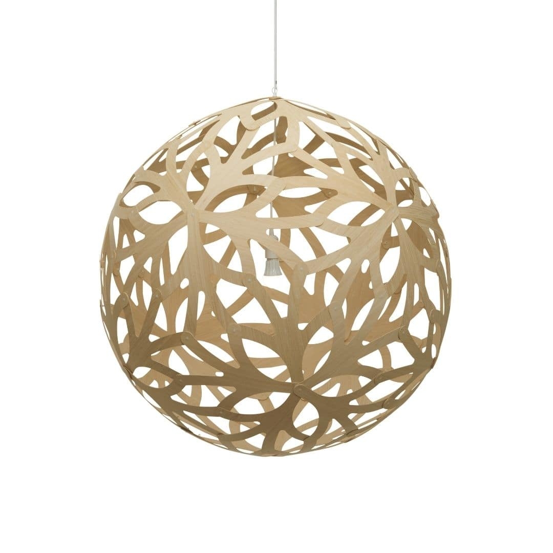 Floral ø120 Pendel Bamboo fra David Trubridge
