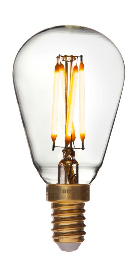 E14   2,5w Led Mini Edison   Så Længe Lager Haves fra Danlamp