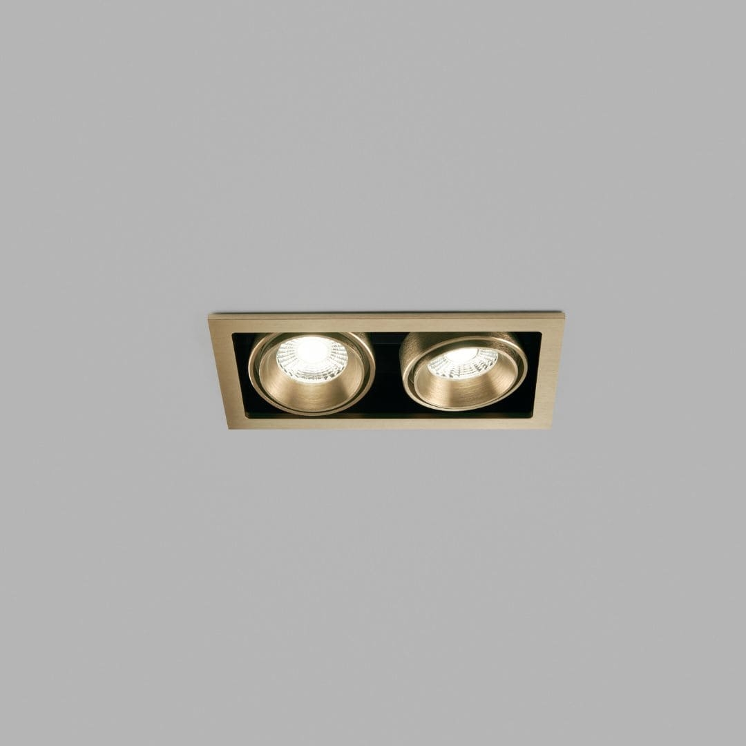 Ghost 2   2 X 6w Led Messing   Light Point fra Light-point