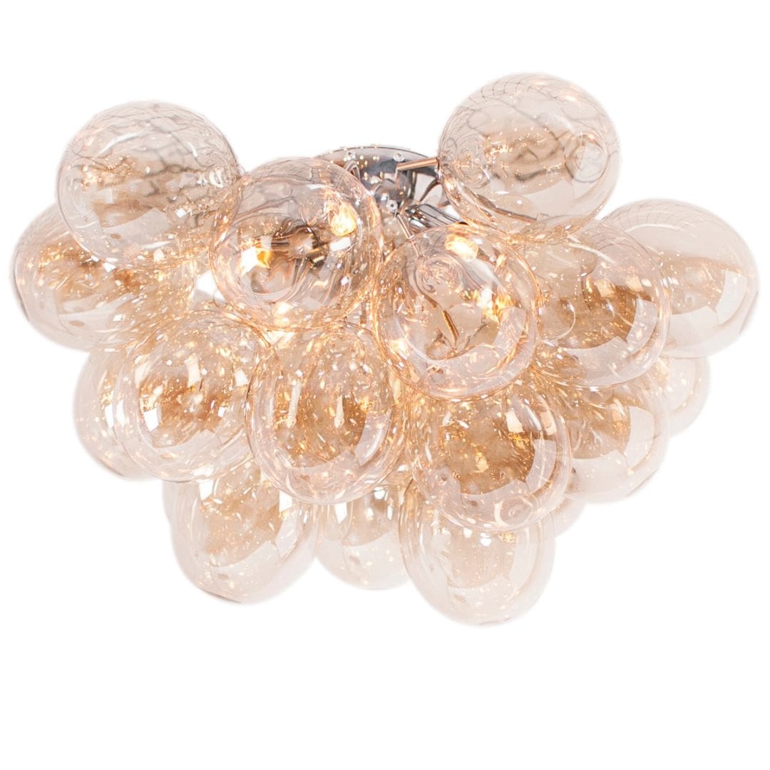 Gross Amber Guld ø50cm Loftlampe   By Rydéns fra Byrydéns