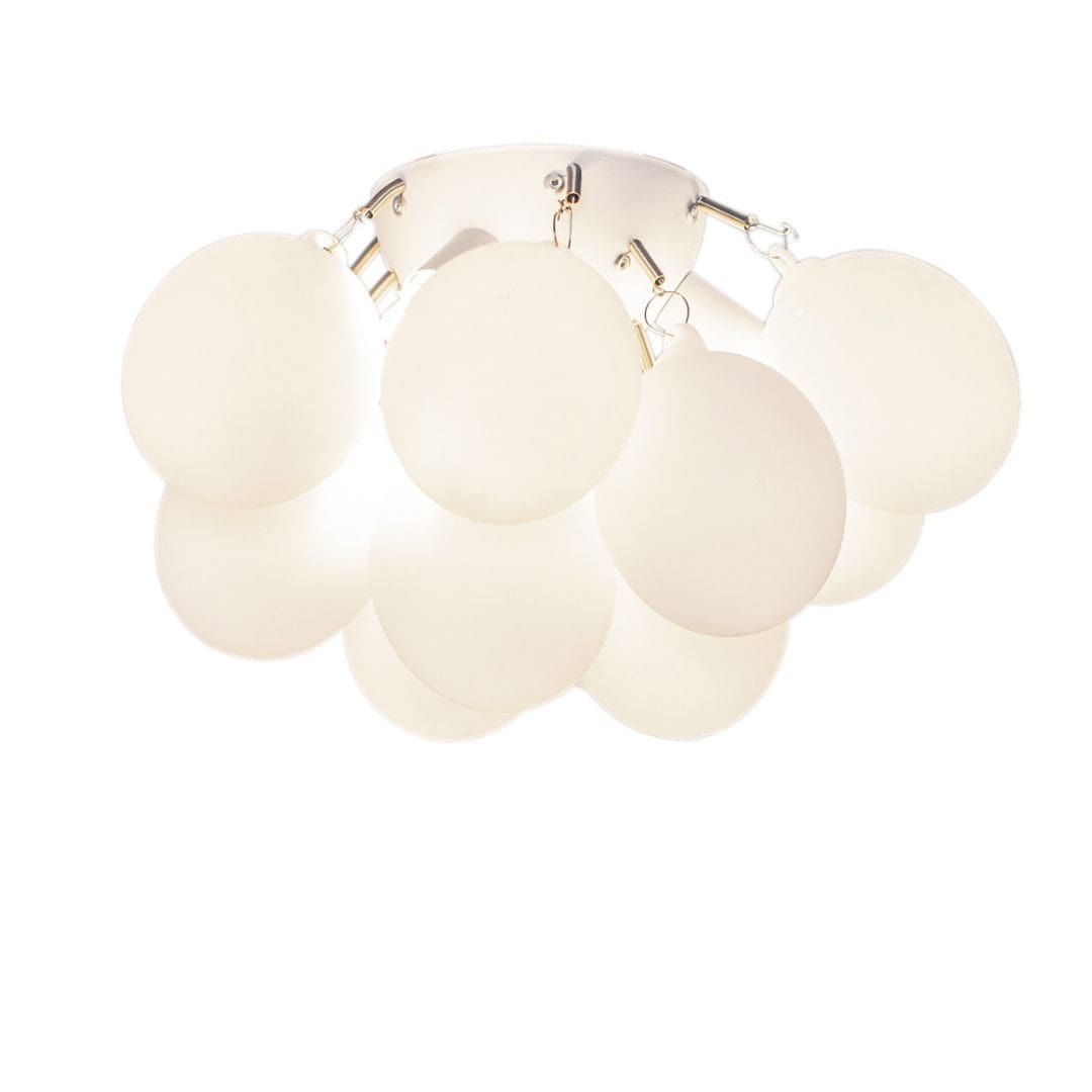 Gross Mat Hvid ø30cm Loftlampe  By Rydéns fra Byrydéns
