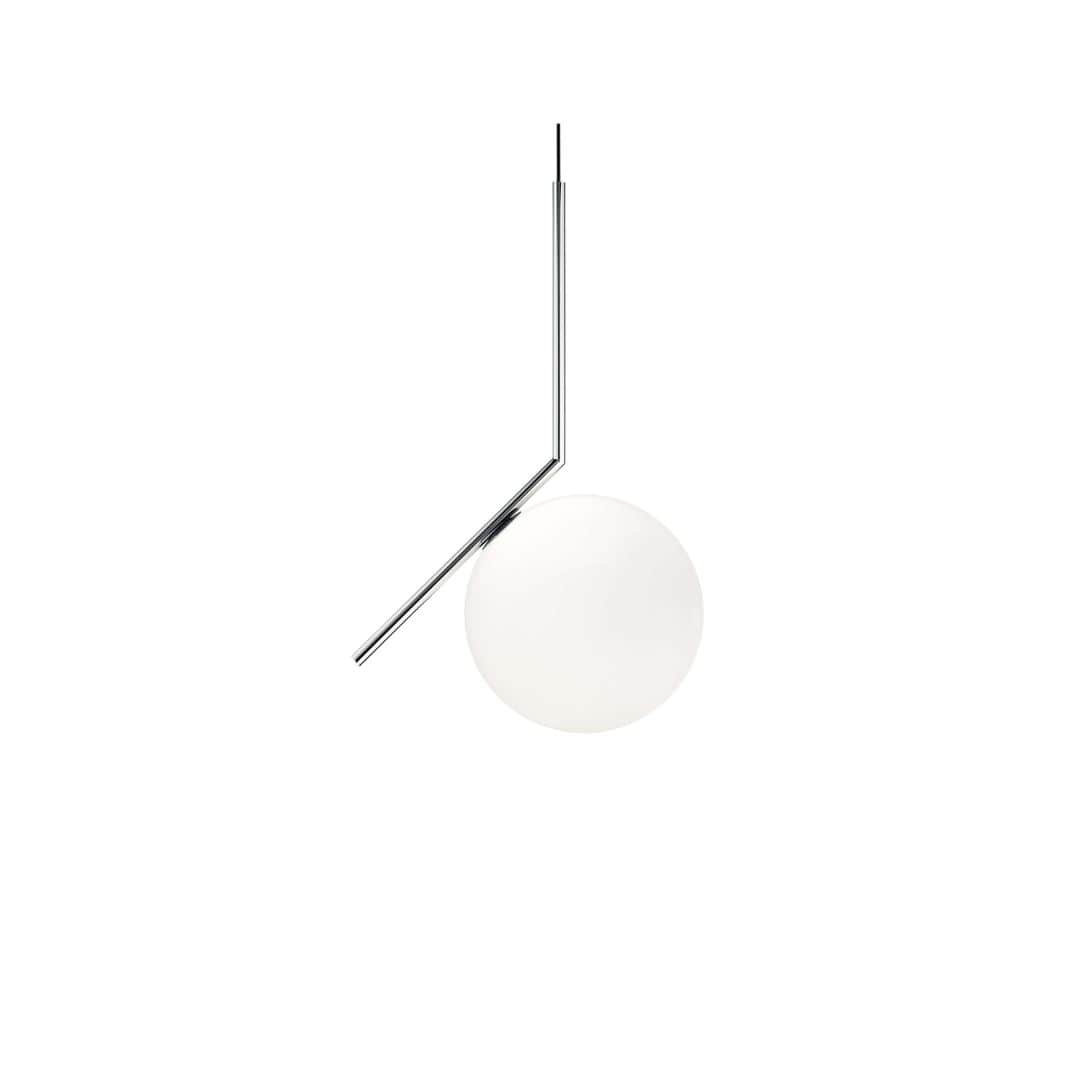 Ic S2 Pendel Stål     fra Flos