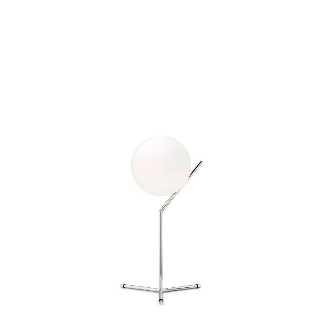 Ic T1 High Bordlampe Stål     fra Flos