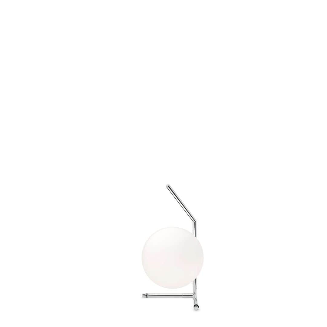 Ic T1 Low Bordlampe Stål     fra Flos