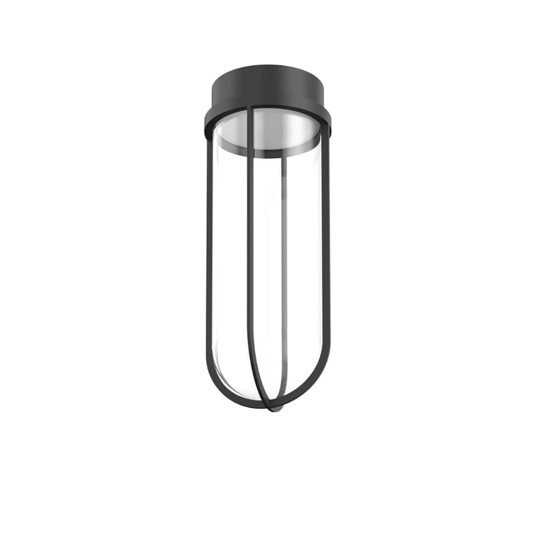In Vitro Udendørs Loftslampe Sort     fra Flos