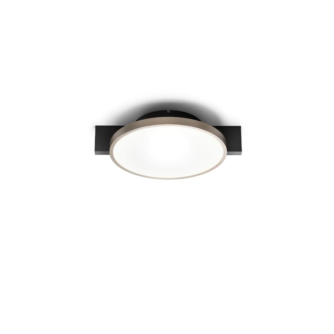 Inlay Round C1 Matt Black   Satin Gold   Porsche fra Porsche Studio