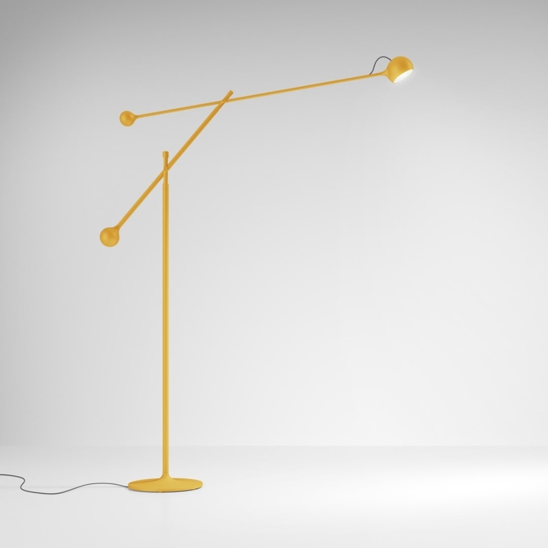 Ixa Gulvlampe Gul     fra Artemide
