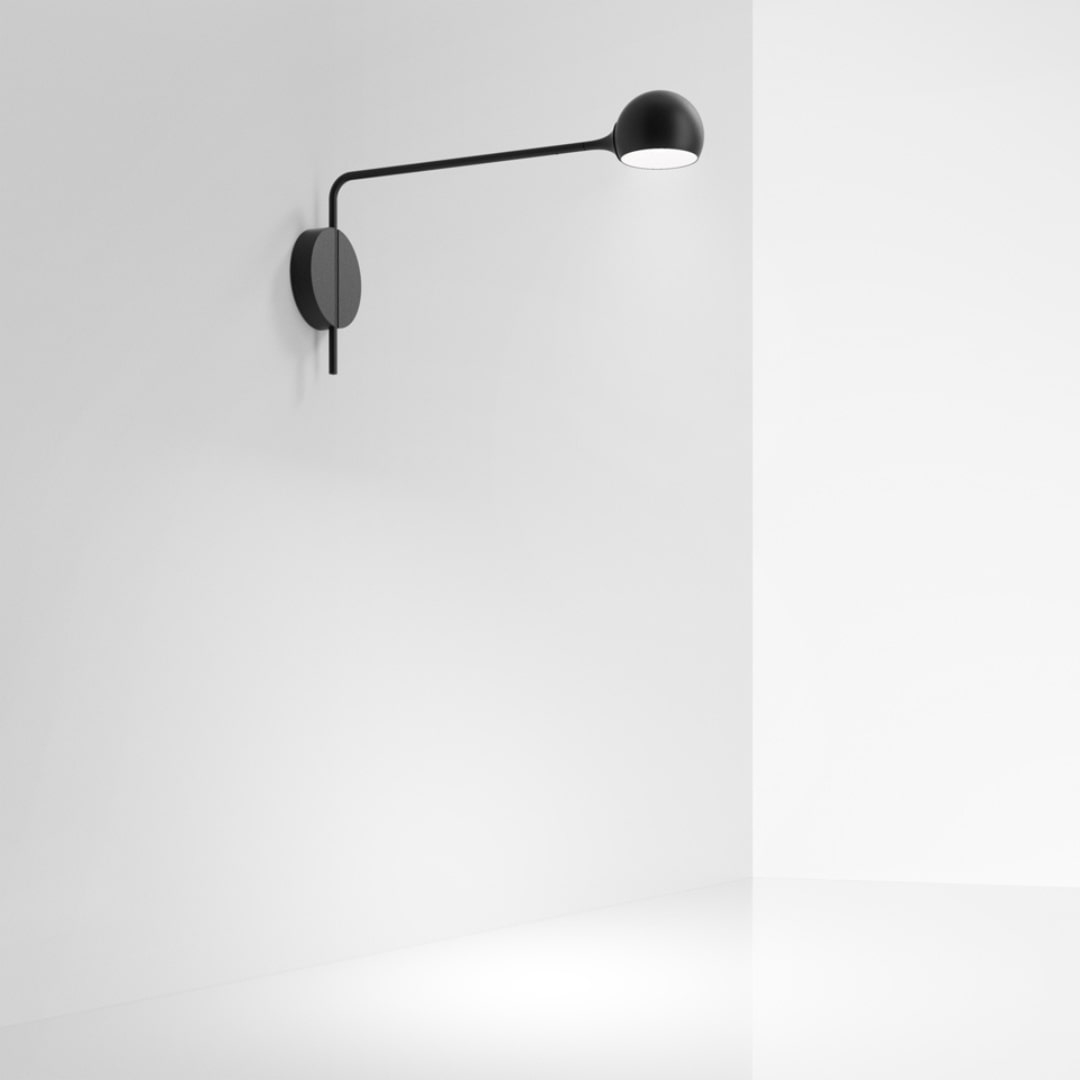 Ixa Væglampe Antracit     fra Artemide