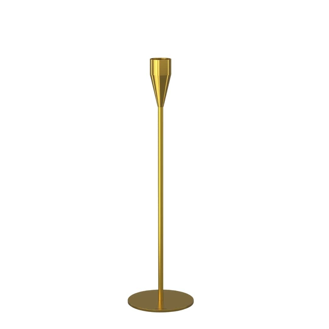 Jupiter Maxi Messing Lysestage 65 Cm (gulvstage)     fra Piet Hein
