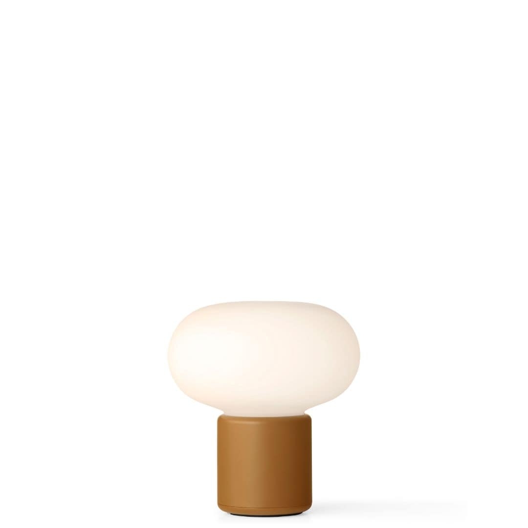 Karl Johan Portable Bordlampe Ochre Yellow     fra New Works
