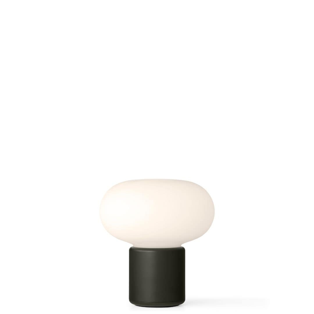 Karl Johan Portable Bordlampe Forrest Green     fra New Works