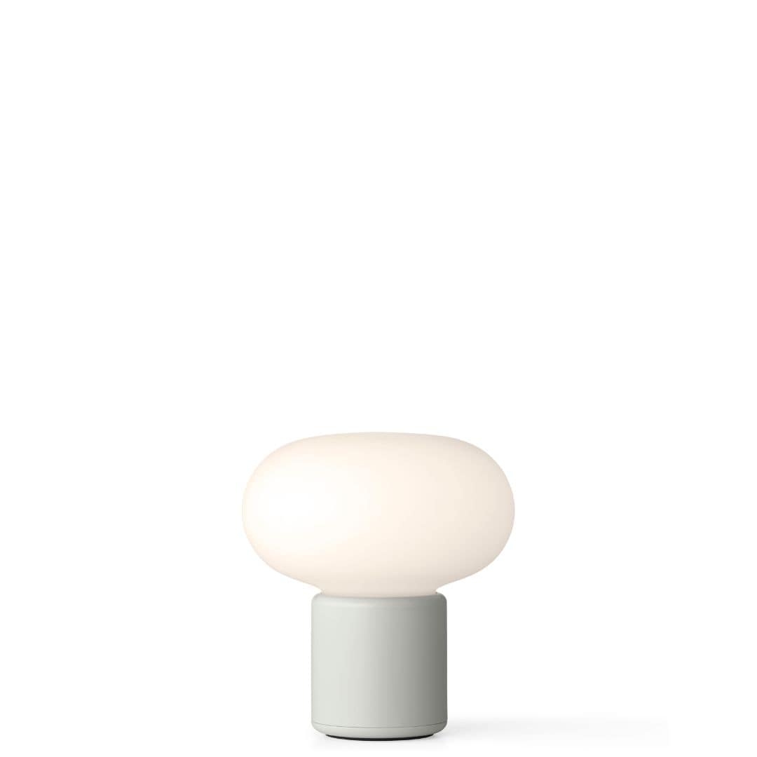 Karl Johan Portable Bordlampe Light Grey     fra New Works
