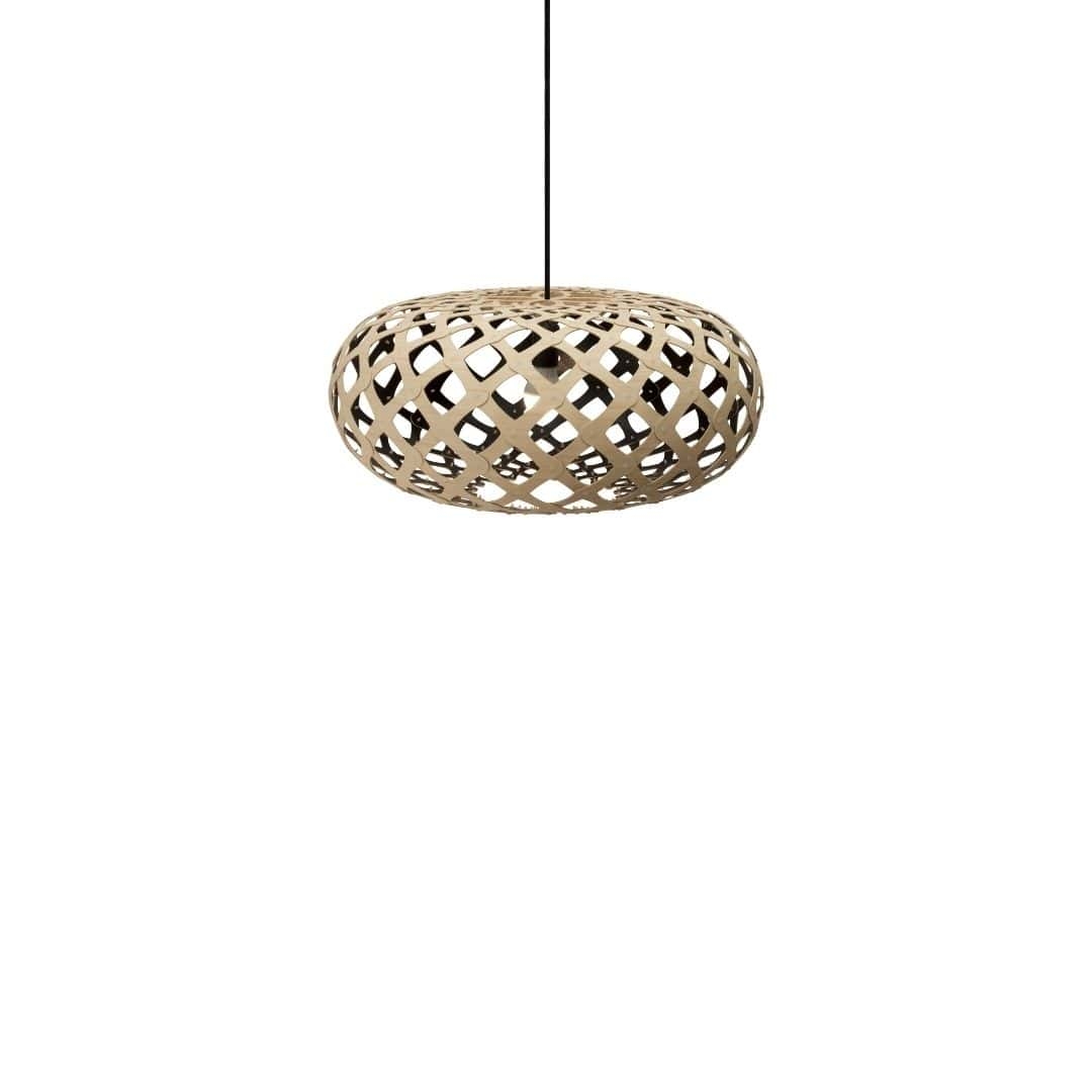 Kina ø44 Pendel Bamboo   Sort     fra David Trubridge