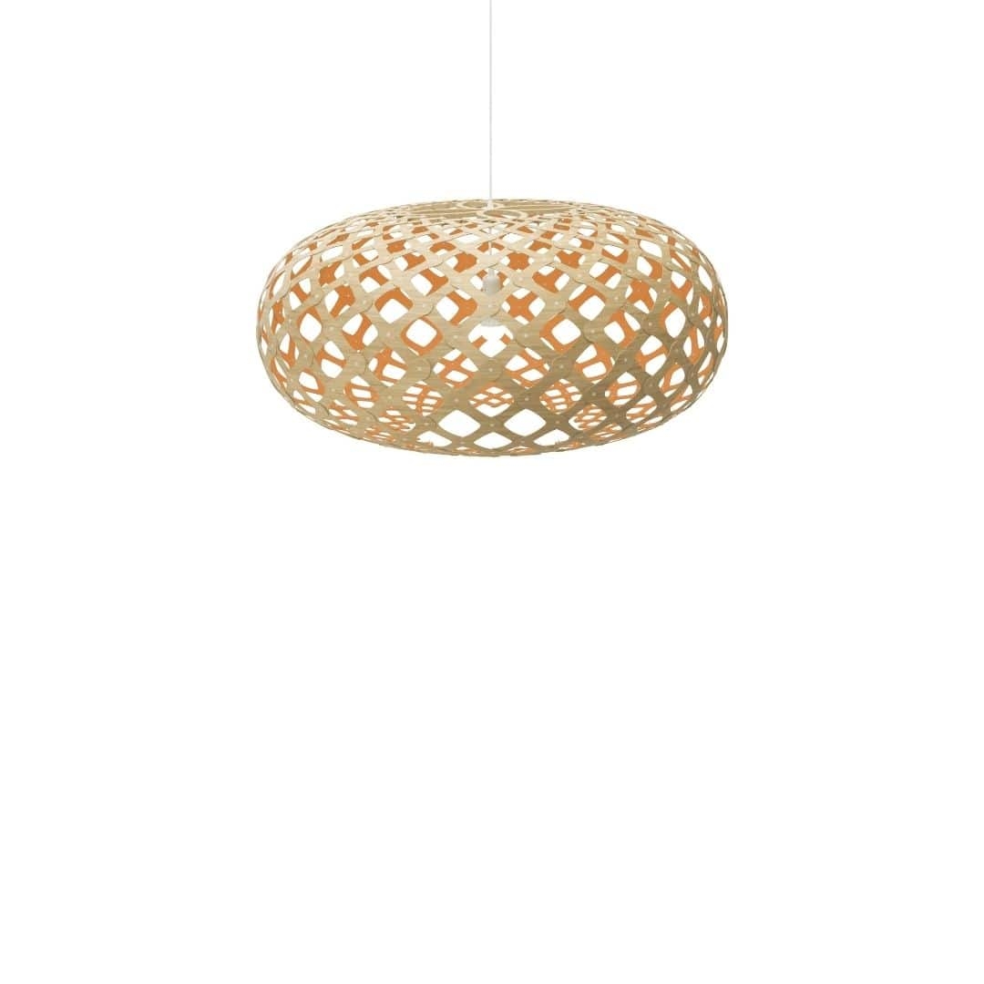 Kina ø80 Pendel Bamboo Orange fra David Trubridge