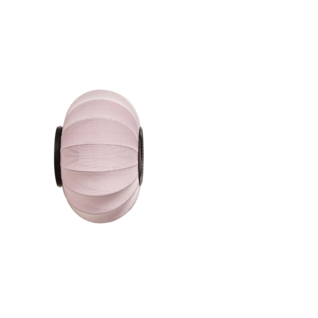 Knit Wit 45 Oval Væg  Og Loftlampe Light Pink     fra Made By Hand