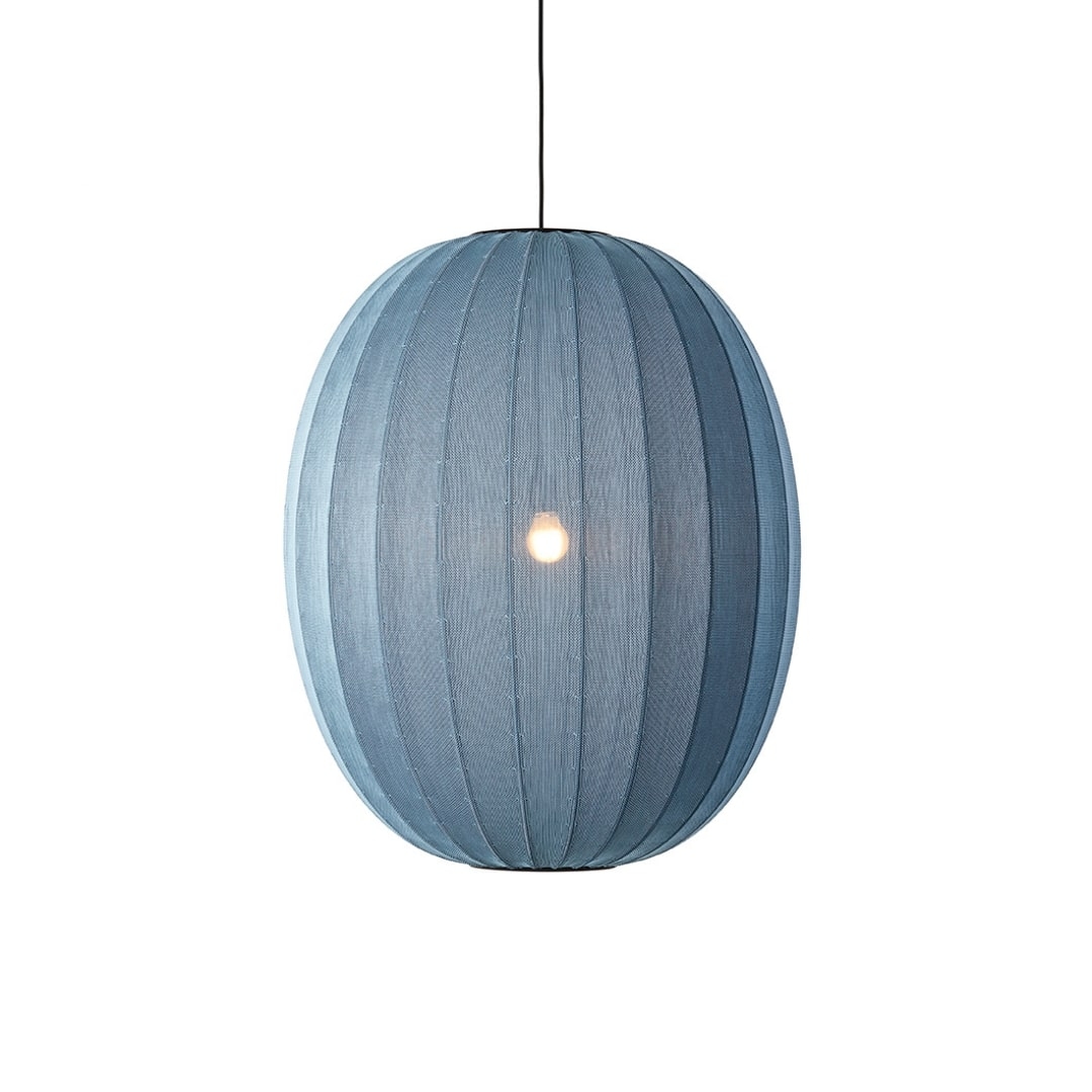 Knit Wit 65 Høj Loftlampe Blue Stone     fra Made By Hand
