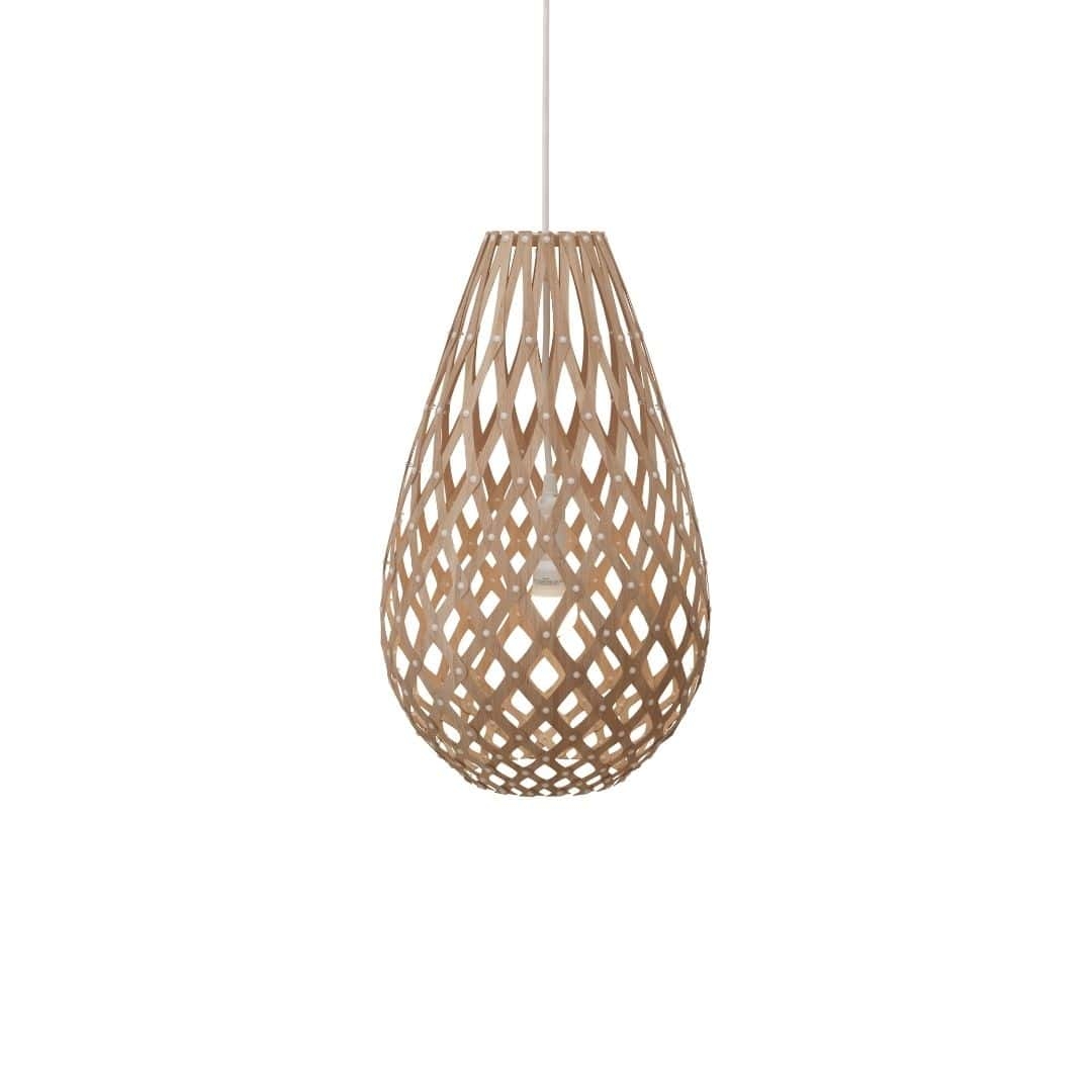 Koura H75 Pendel Bamboo     fra David Trubridge