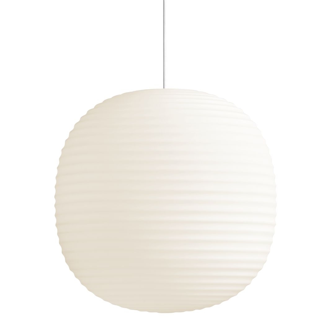 Lantern Pendel Opal Glas Large fra New Works