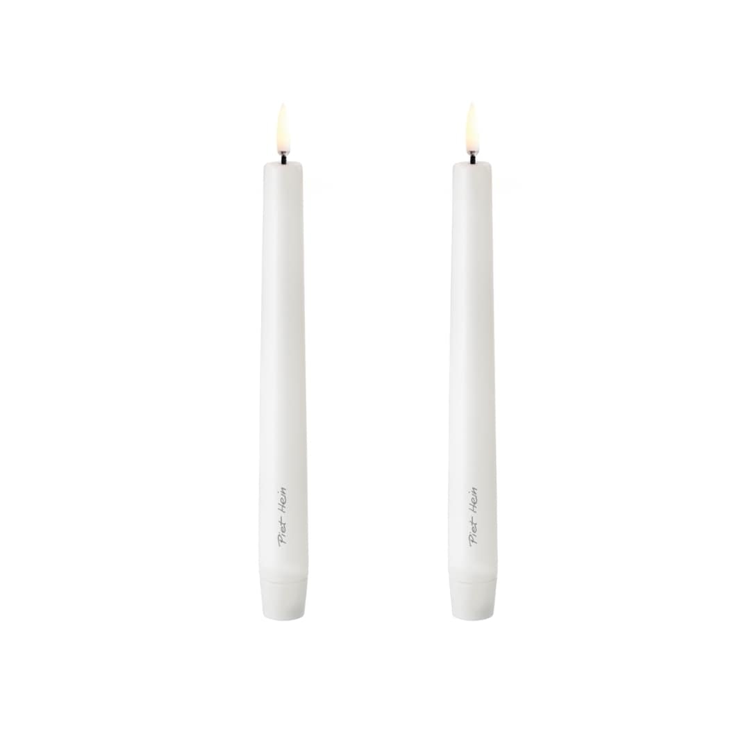Led Kronelys 2pak     fra Piet Hein