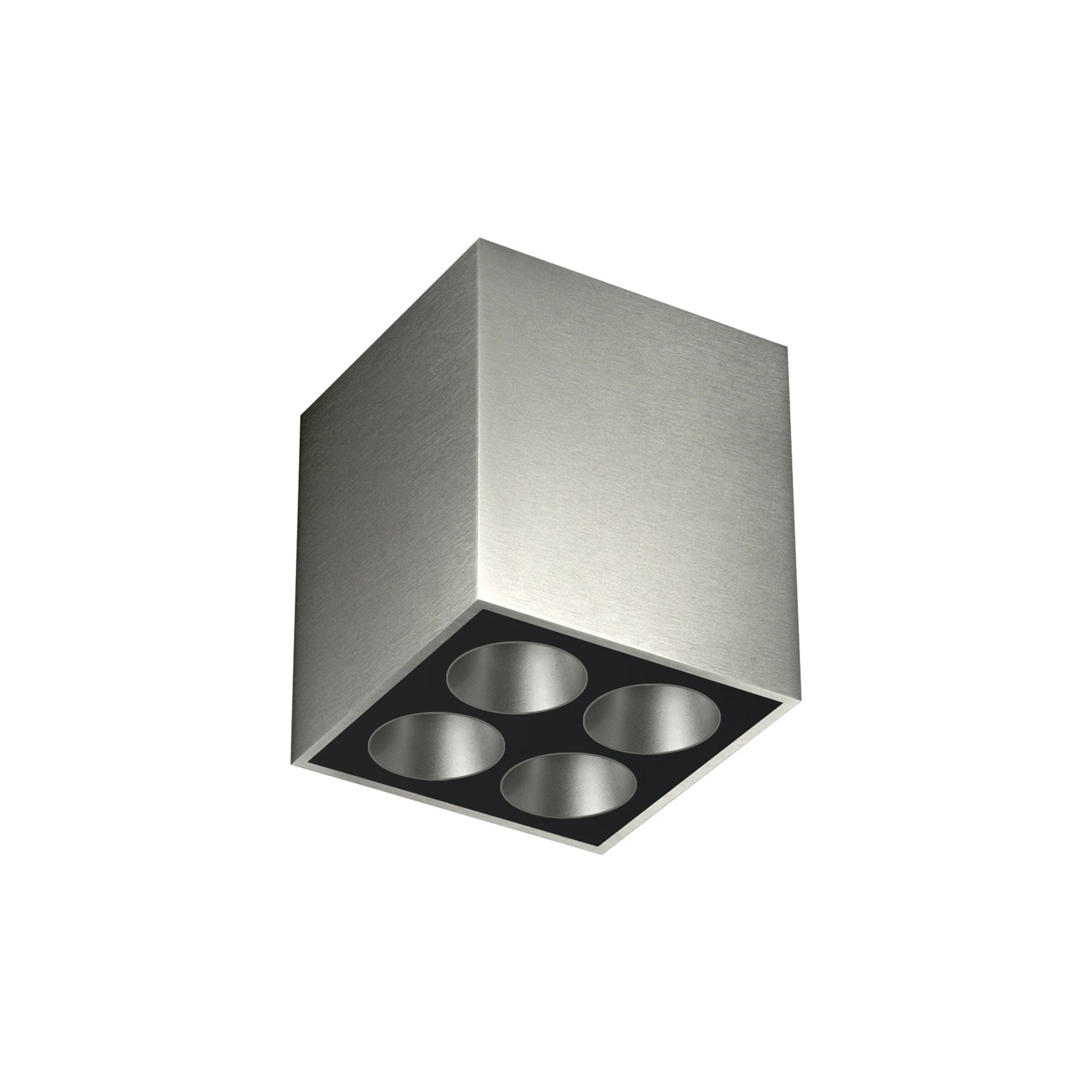Light Shadow Surface 4 Spots Square Optic Wide Flood Stål     fra Flos