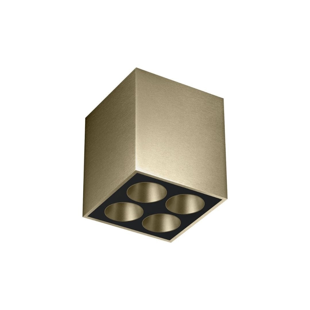 Light Shadow Surface 4 Spots Square Optic Medium Bronze     fra Flos