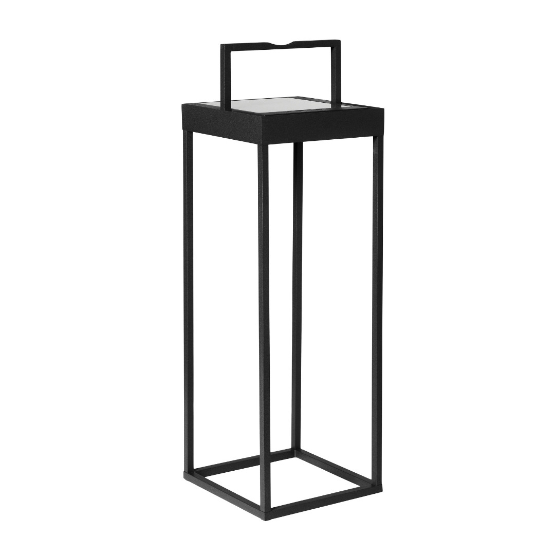 Lucerna 50 Cm Solar Transportabel Sort   Så Længe Lager Haves     fra Loom Design