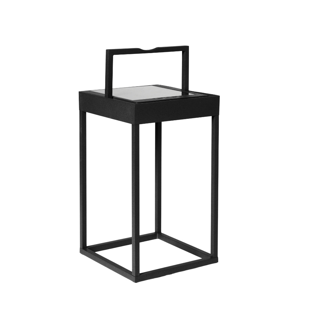 Lucerna 30 Cm Solar Transportabel Sort   Så Længe Lager Haves      fra Loom Design