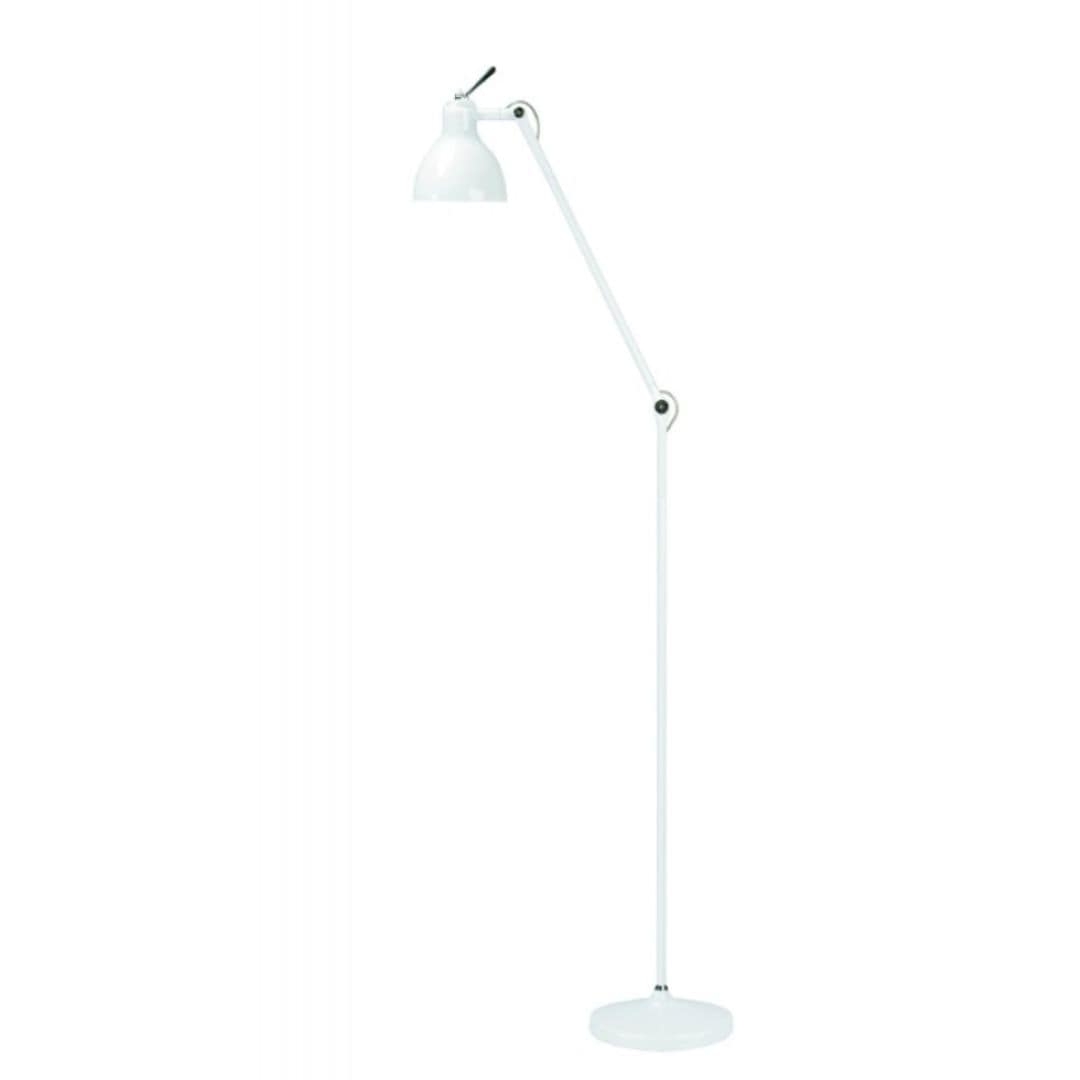 Luxy F1 Gulvlampe Mat Hvid Blank Hvid Skærm     fra Rotaliana