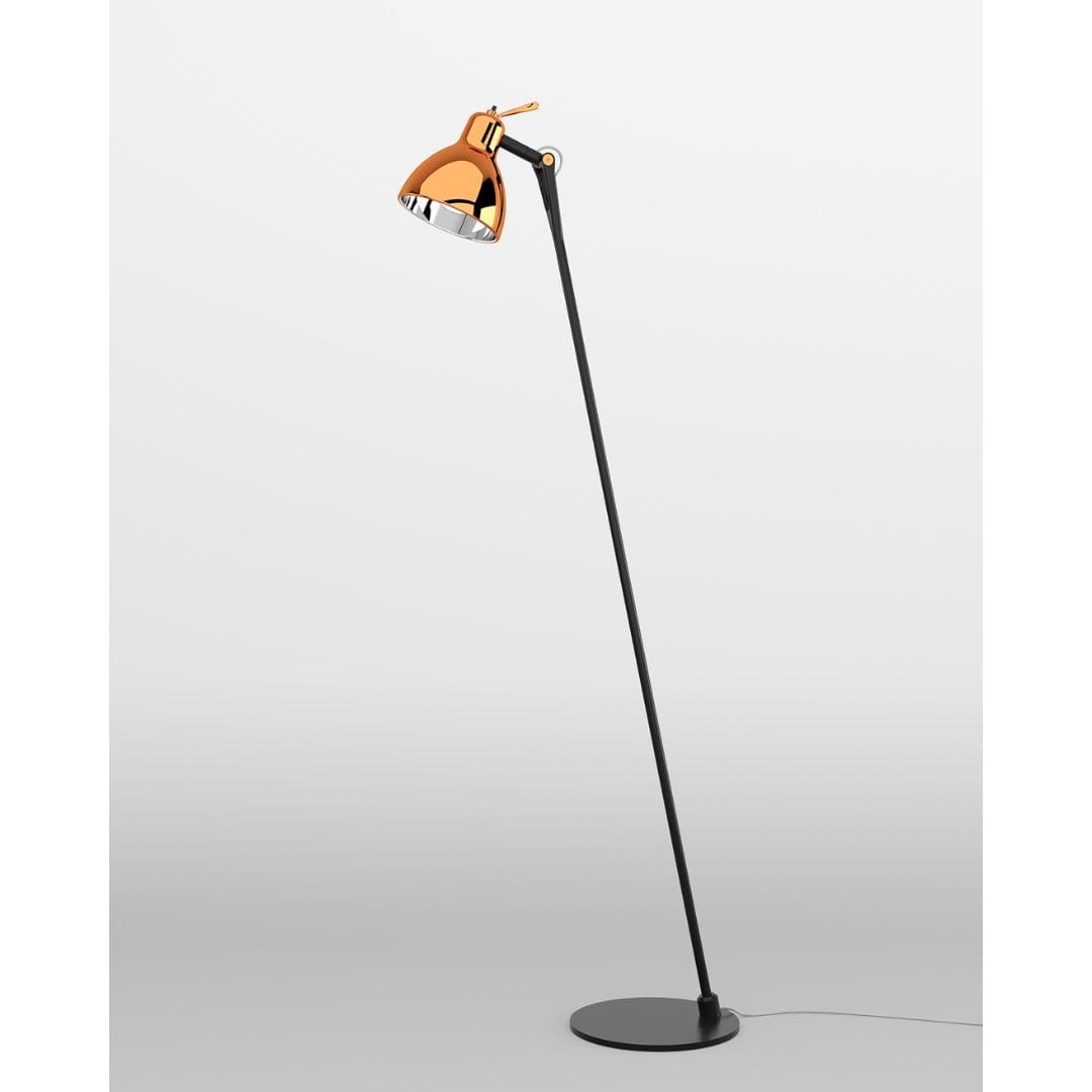 Luxy Glam F0 Gulvlampe Kobber   Så Længe Lager Haves    fra Rotaliana