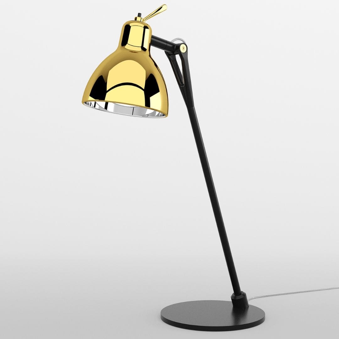 Luxy Glam T0 Bordlampe Guld     fra Rotaliana