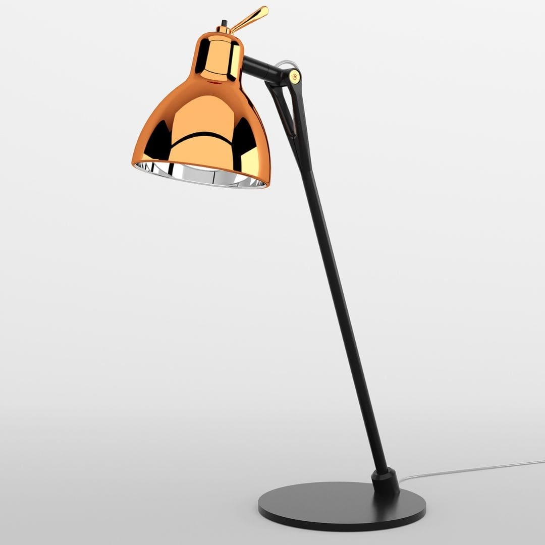 Luxy Glam T0 Bordlampe Kobber     fra Rotaliana