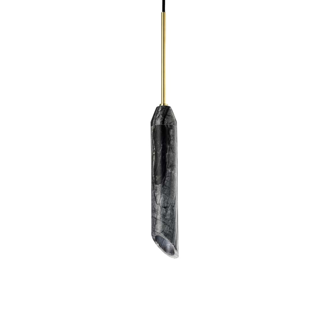 Marble Art Pendel Charcoal     fra Design By Us