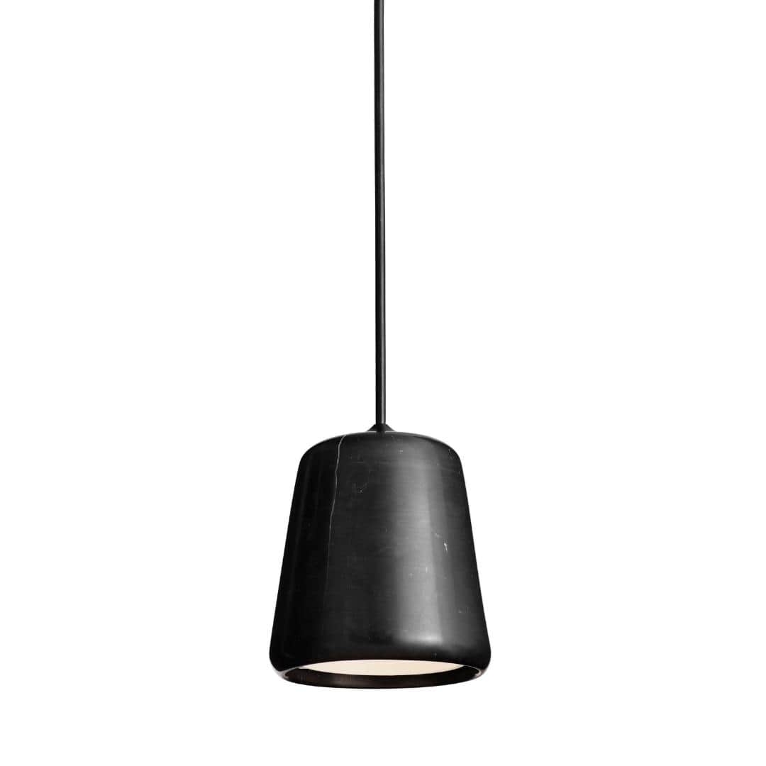 Material Pendel Sort Marmor     fra New Works