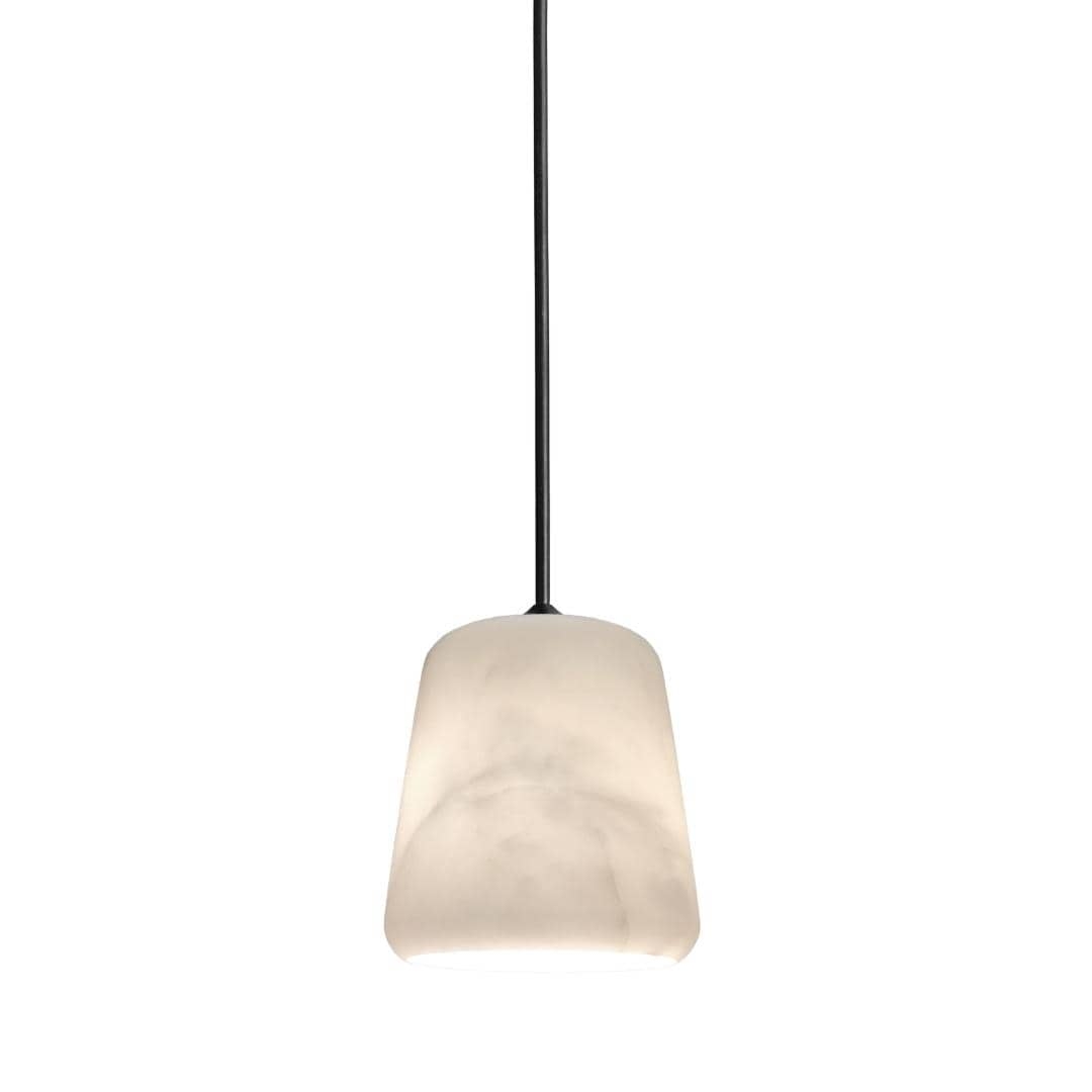 Material Pendel "the Black Sheep" Hvid Marmor     fra New Works