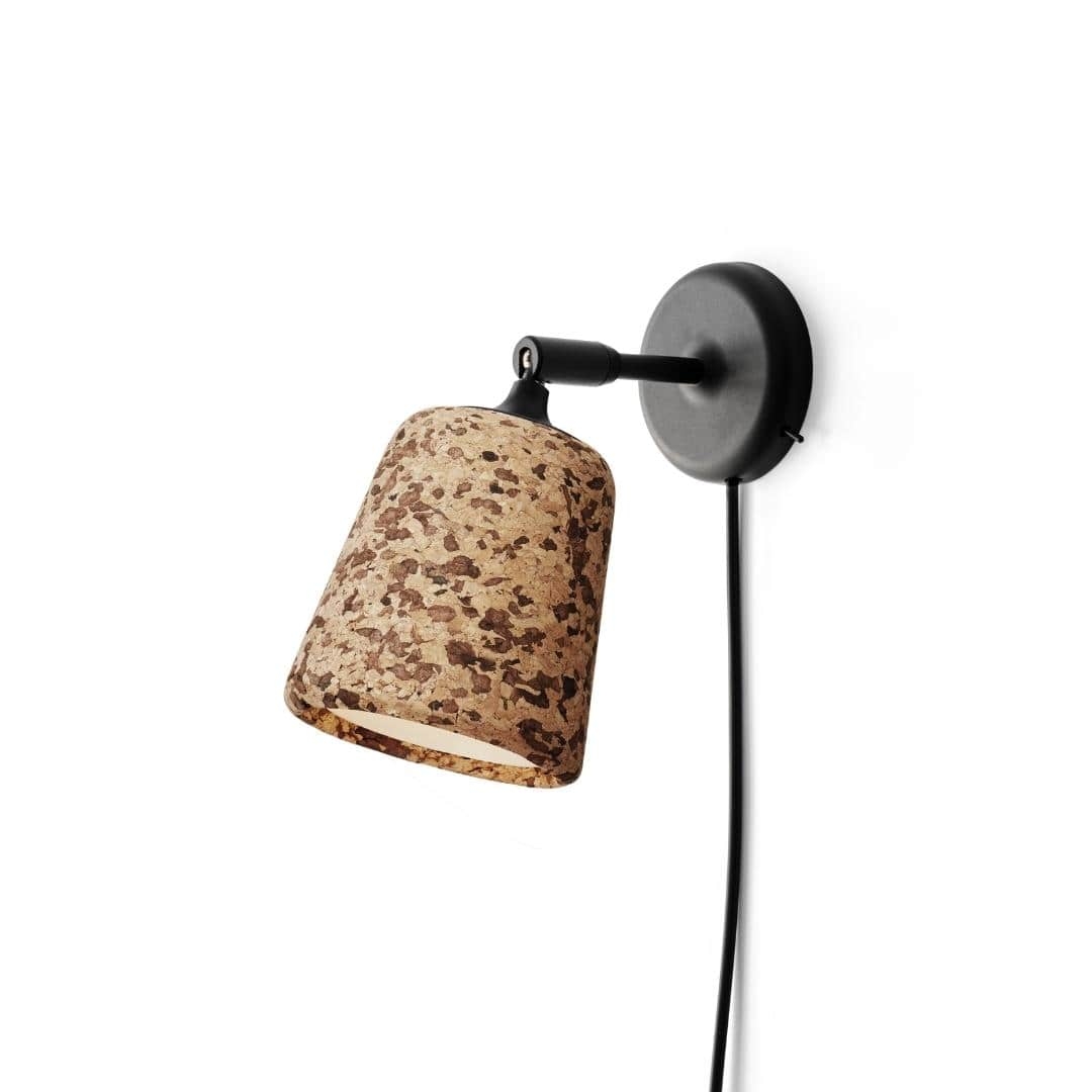 Material Væglampe Mixed Cork fra New Works