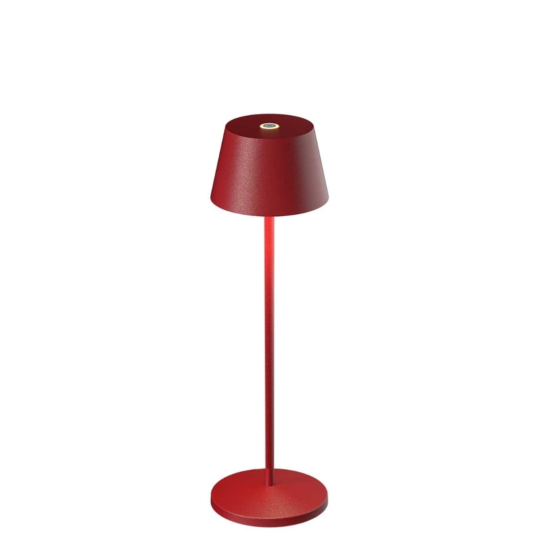 Modi Transportabel Bordlampe Ruby Red fra Loom Design