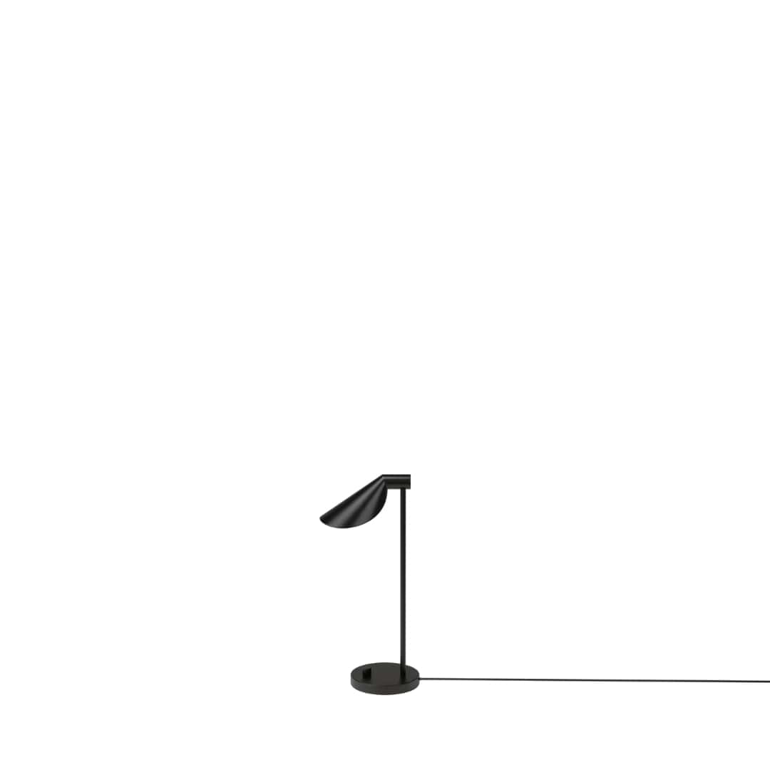 Ms022 Bordlampe Sort     fra Fritz Hansen