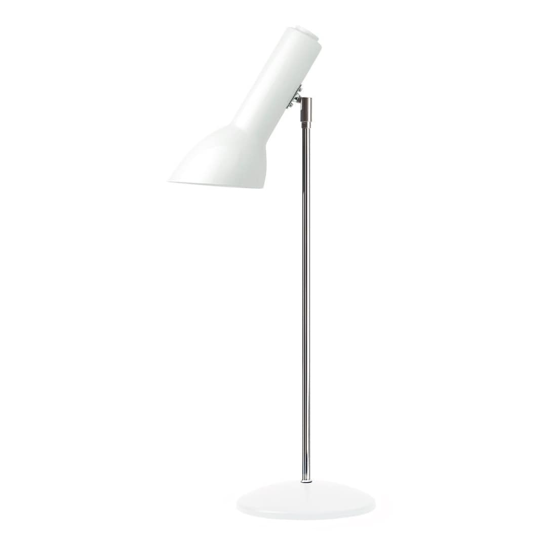 Oblique Blank Hvid Bordlampe     fra Cph Lighting