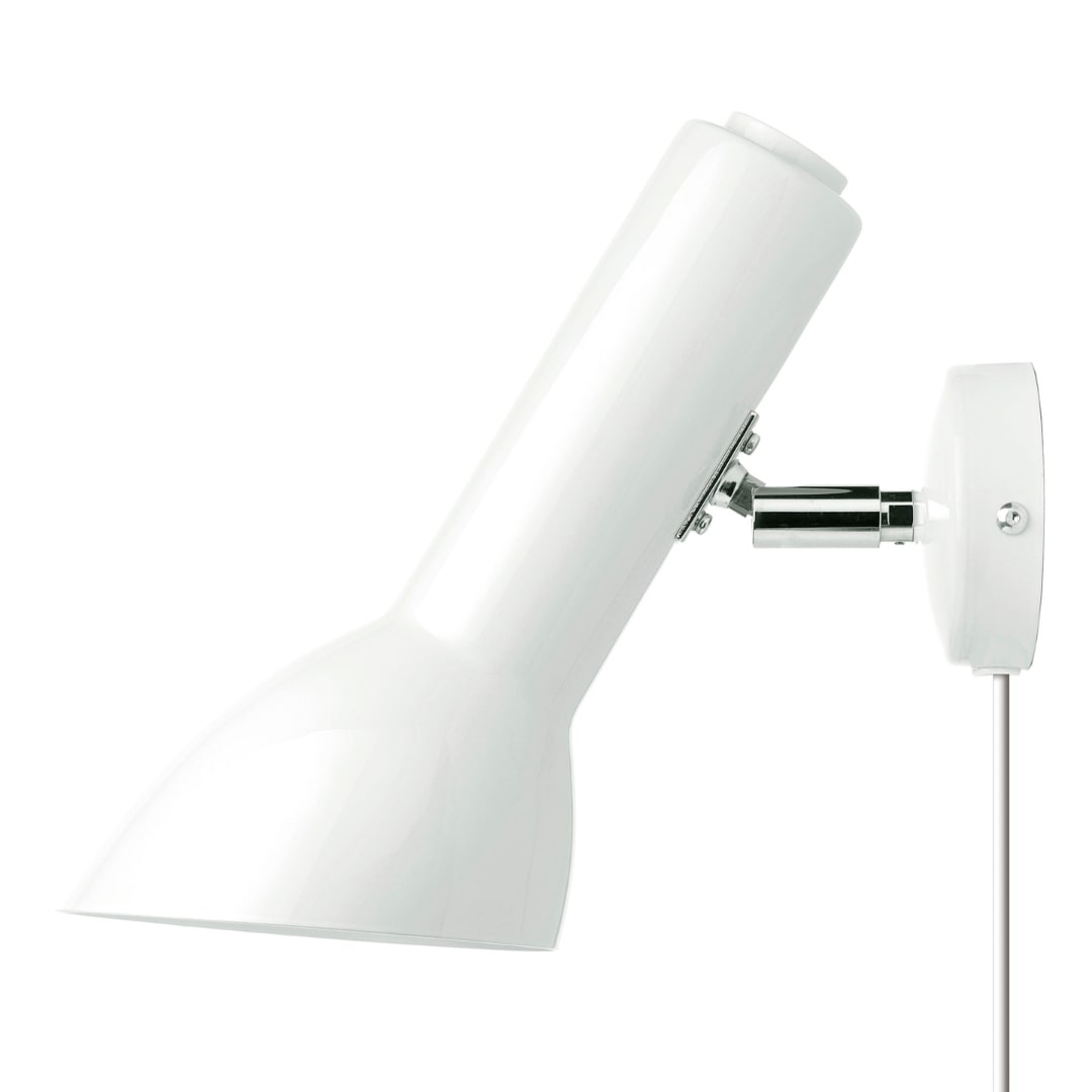 Oblique Blank Hvid Væglampe     fra Cph Lighting