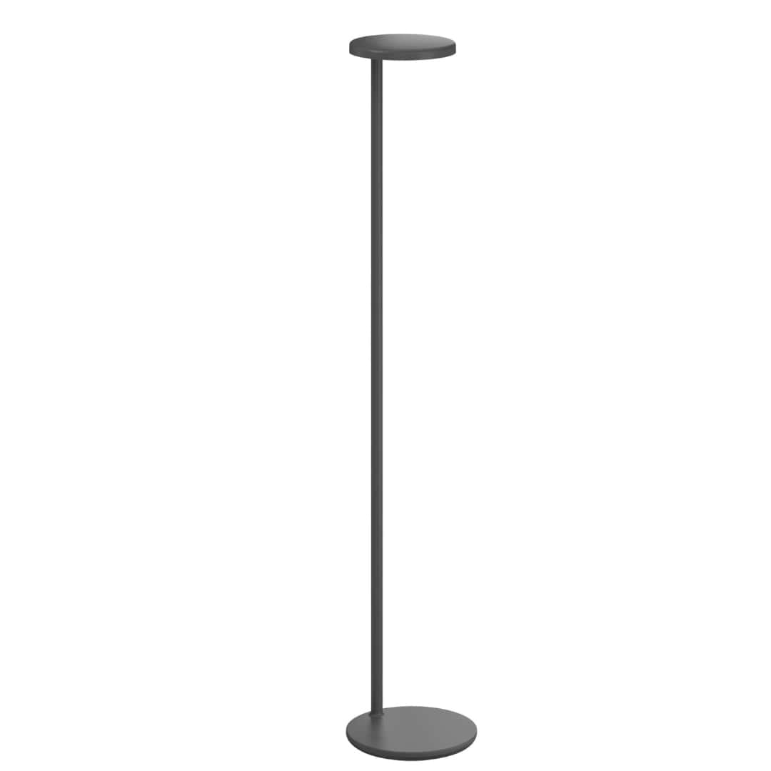 Oblique Gulvlampe Mat Antracit   Rest     fra Flos